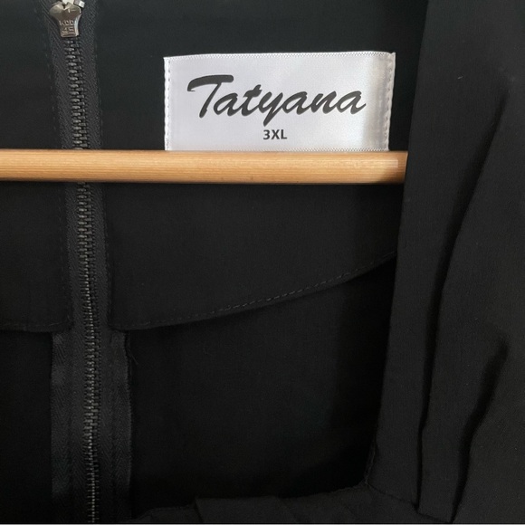 Tatyana “Ella” Black Wiggle Classic Pencil Dress Bettie Paige - Picture 5 of 10